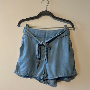 Thread & Supply tie waist shorts
